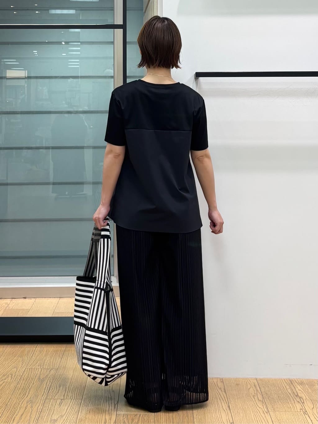 asamiさんの「INDIVI｜【洗える】ビスチェレイヤード風トップス」を使ったコーディネート