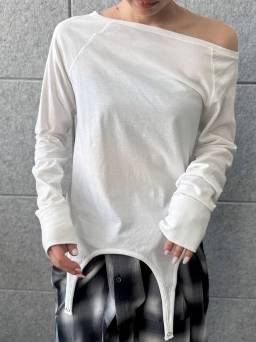 designer yukaさんの「CODE A｜easy flip tee」を使ったコーディネート