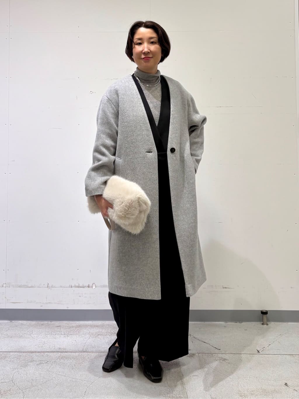 yuriさんの「INDIVI｜【トレンド／スタイルアップ】ストレッチコンビネゾン」を使ったコーディネート