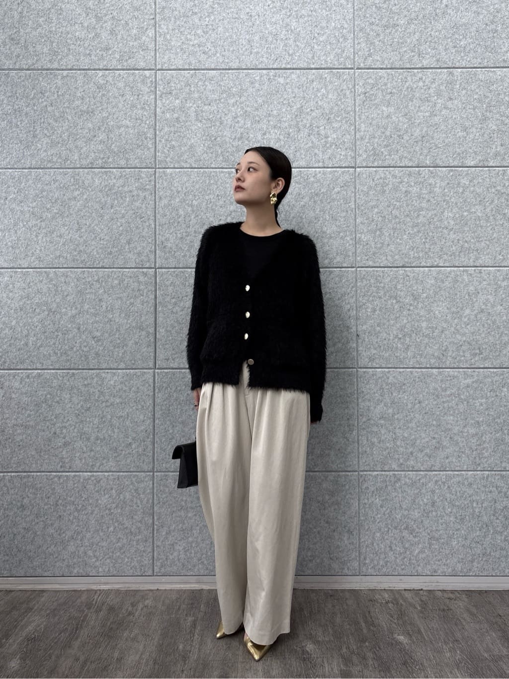ayanoさんの「INDIVI｜シグネチャーシアーロンT」を使ったコーディネート