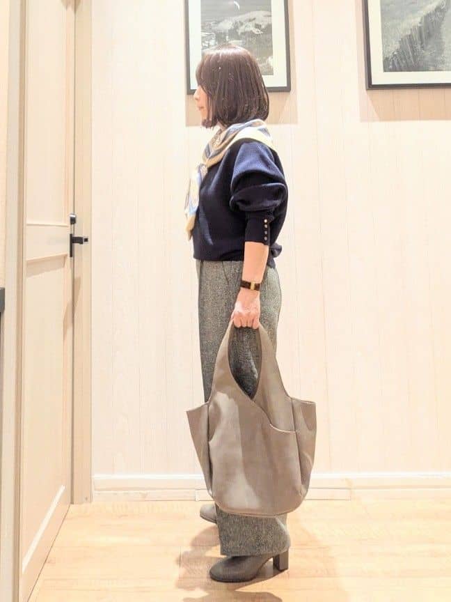ゆーさんさんの「SHOO･LA･RUE｜ストレッチブーツ」を使ったコーディネート