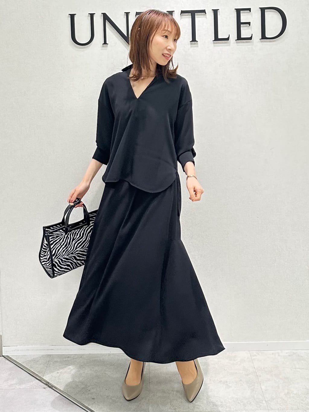 Miwaさんの「UNTITLED｜【日本製・本革】Comfit Dresser Pumps（コンフィットドレッサーパンプス）」を使ったコーディネート