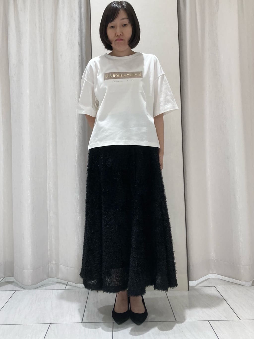 わたなべさんの「UNTITLED｜【吸水速乾/洗える】ハーフスリーブジャケット」を使ったコーディネート