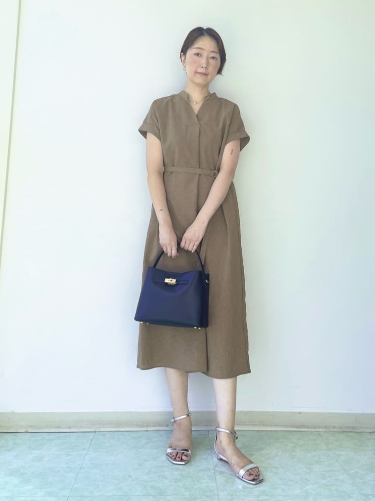 aliceさんの「UNTITLED｜【UV/はっ水】リラククールワンピース」を使ったコーディネート
