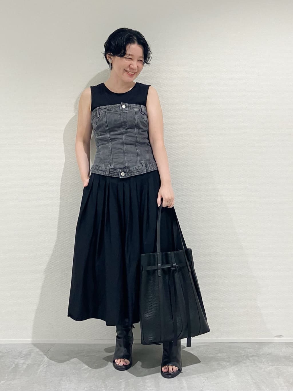 Cさんの「HIROKO HAYASHI｜PANIER（パニエ）トートバッグM」を使ったコーディネート