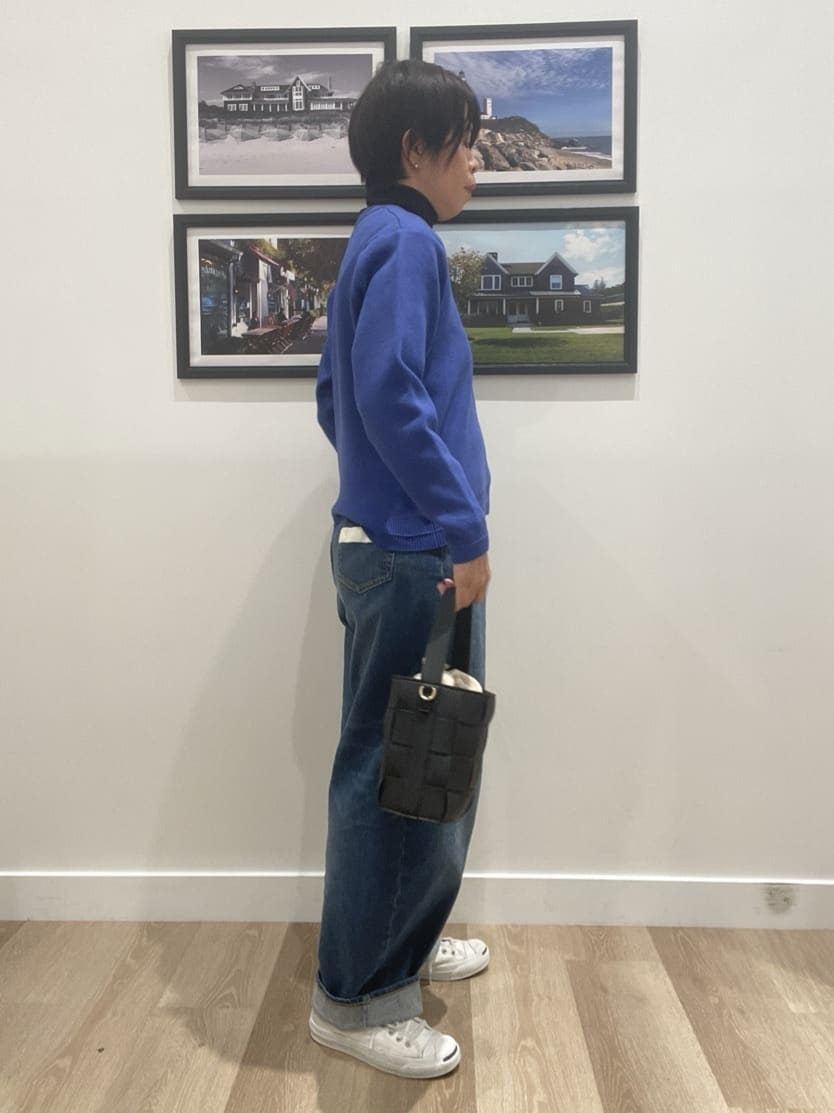 Naoさんの「Dessin｜【洗える】デニムカーブパンツ」を使ったコーディネート