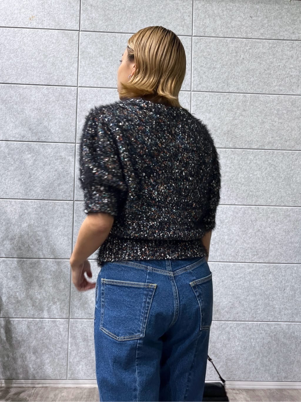 Harukaさんの「INDIVI｜カラーネップニット」を使ったコーディネート