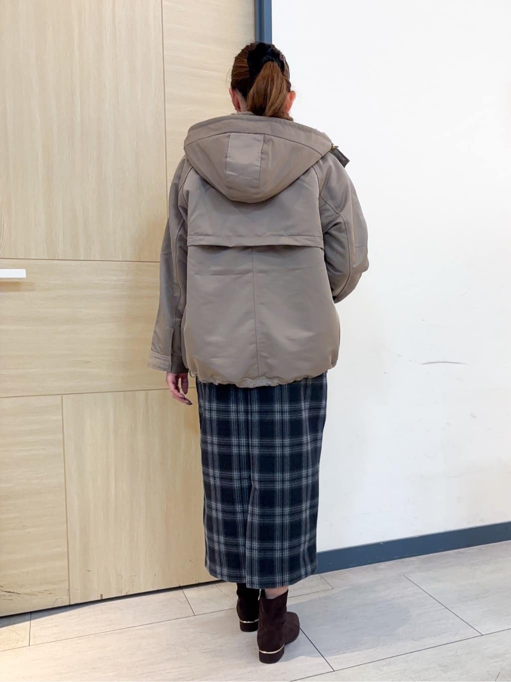 nanaさんの「grove｜【名品アウター/3WAY・はっ水】ボアライナー付マウンテンパーカ」を使ったコーディネート