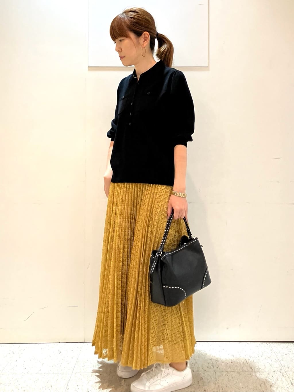 kozuさんの「Reflect｜【透けにくい◎】衿付き七分袖ニット」を使ったコーディネート