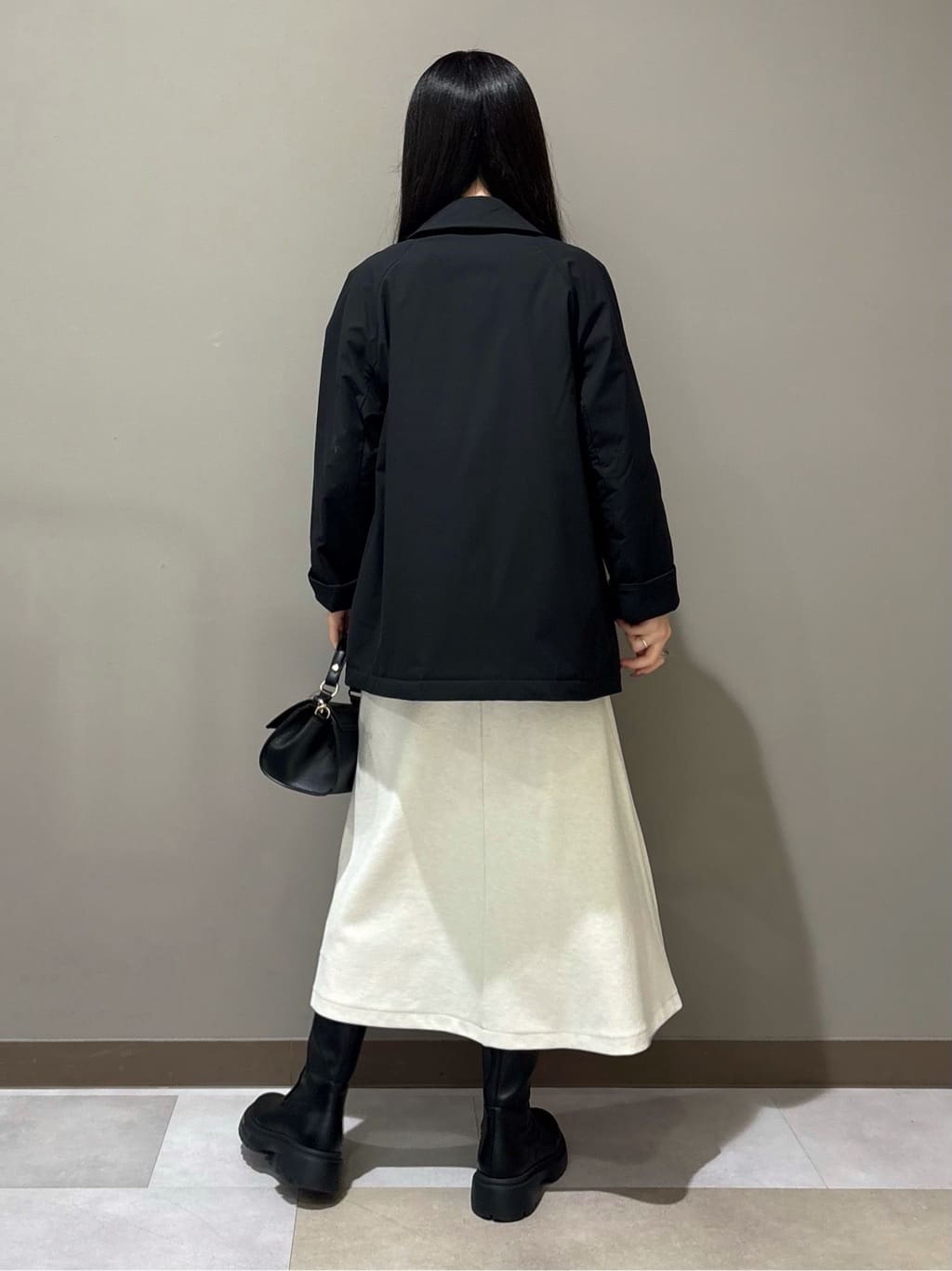 KEIKOさんの「INDIVI｜【洗える／毛玉になりにくい】エクストラファインウール リブタートルニット」を使ったコーディネート