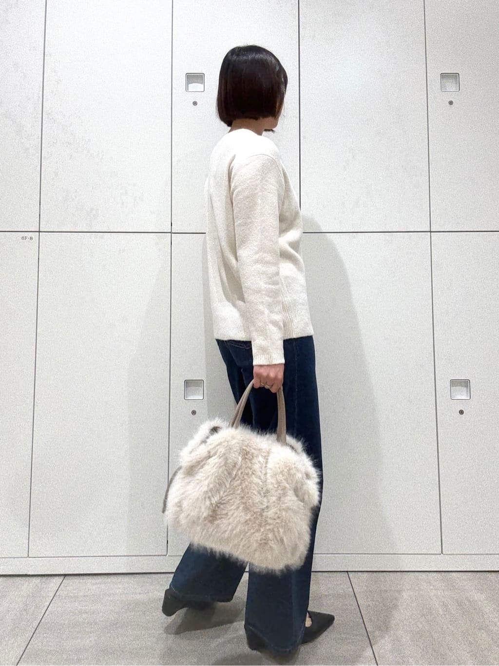 Itoさんの「UNTITLED｜【グレー/ブルー/ジーンズ】ソフトワイドデニムパンツ」を使ったコーディネート