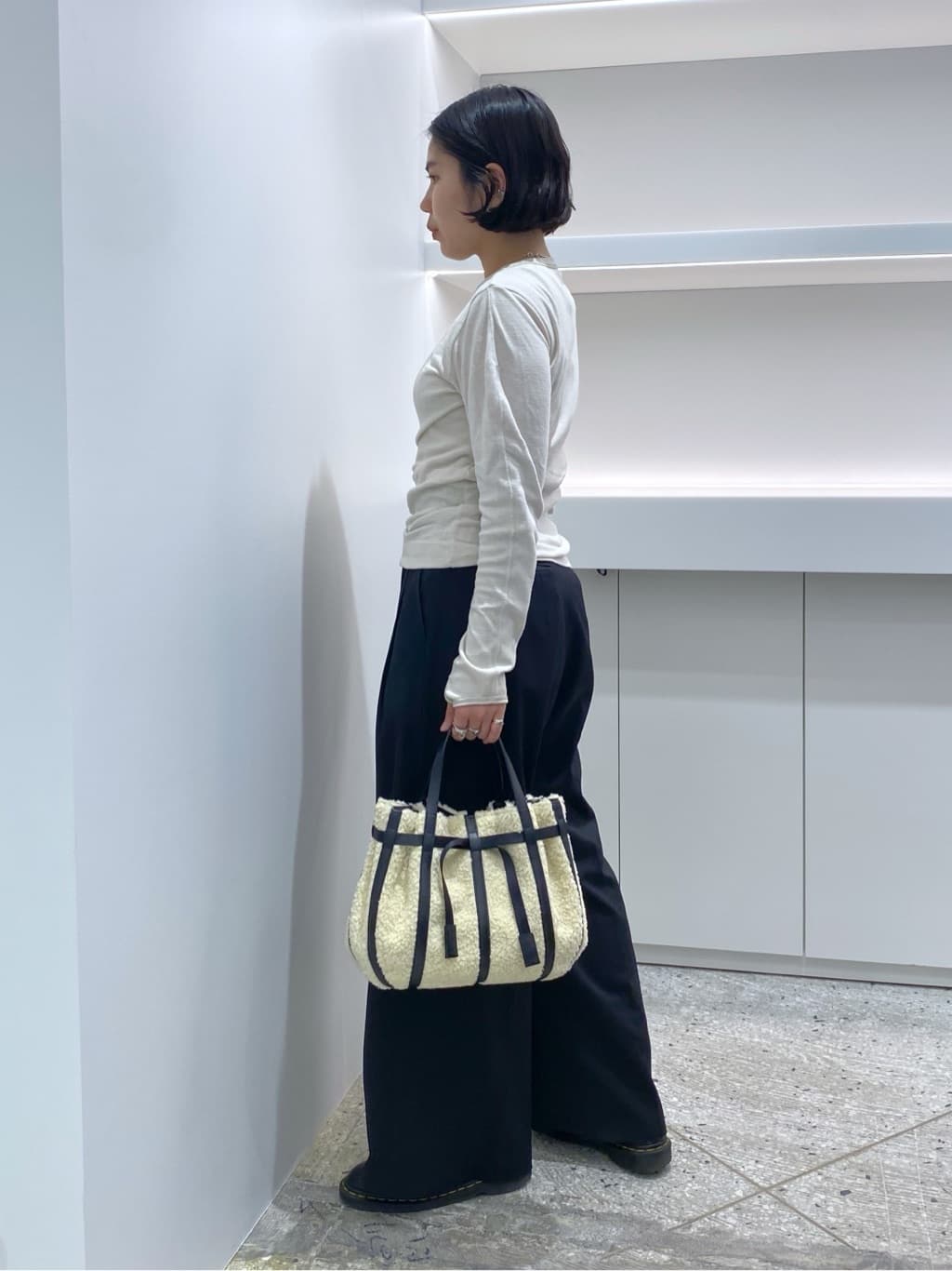 Uさんの「HIROKO HAYASHI｜PANIER COCCOLINA（パニエ コッコリーナ）ハンドバッグ」を使ったコーディネート