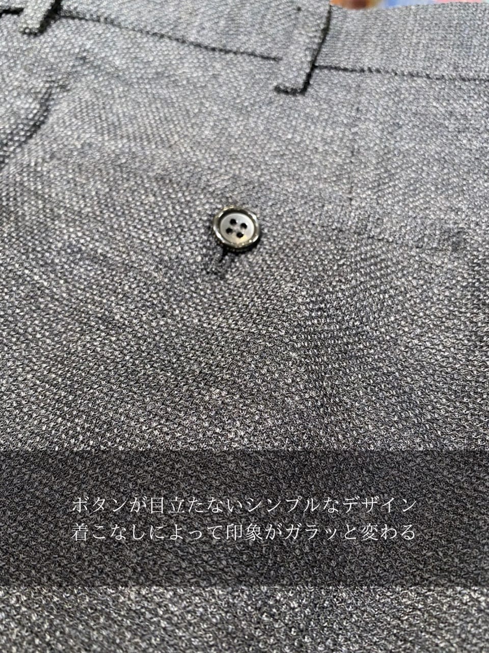 小南大和さんの「TAKEO KIKUCHI｜【Sサイズ～】ラッセルメッシュ パンツ」を使ったコーディネート