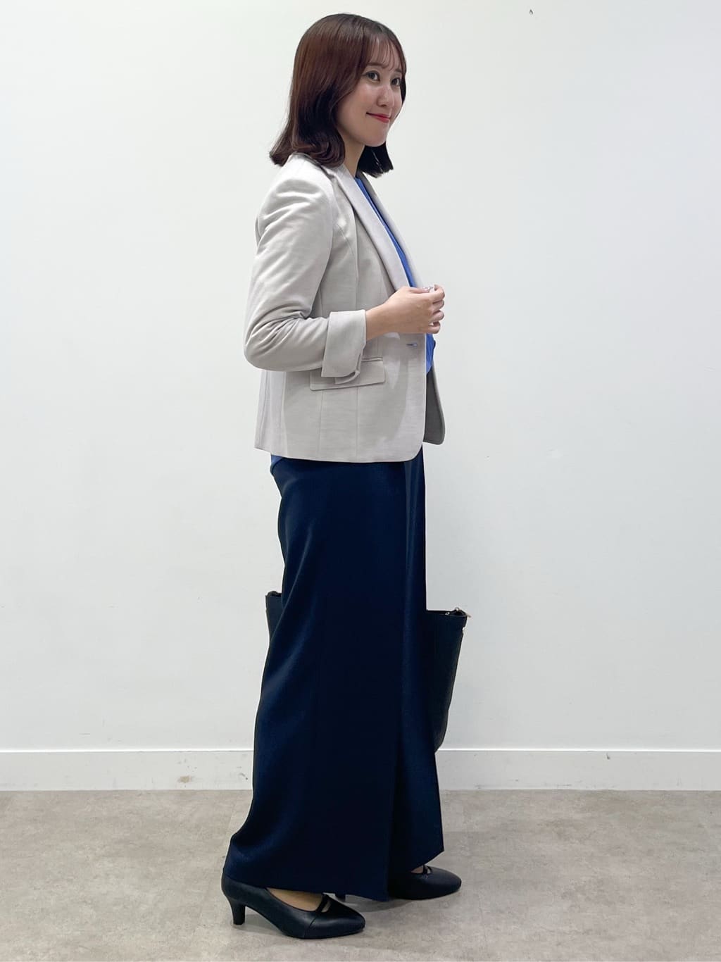 yukariさんの「Reflect｜【SS-4Lサイズ】匠ジャケット／ベーシックテーラード／WEB先行カラーあり」を使ったコーディネート