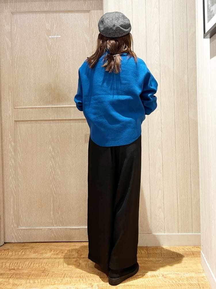 yukaさんの「SHOO･LA･RUE｜【着丈選べる/S-LL】スタイルアップが叶う ベルト付きワイドパンツ」を使ったコーディネート