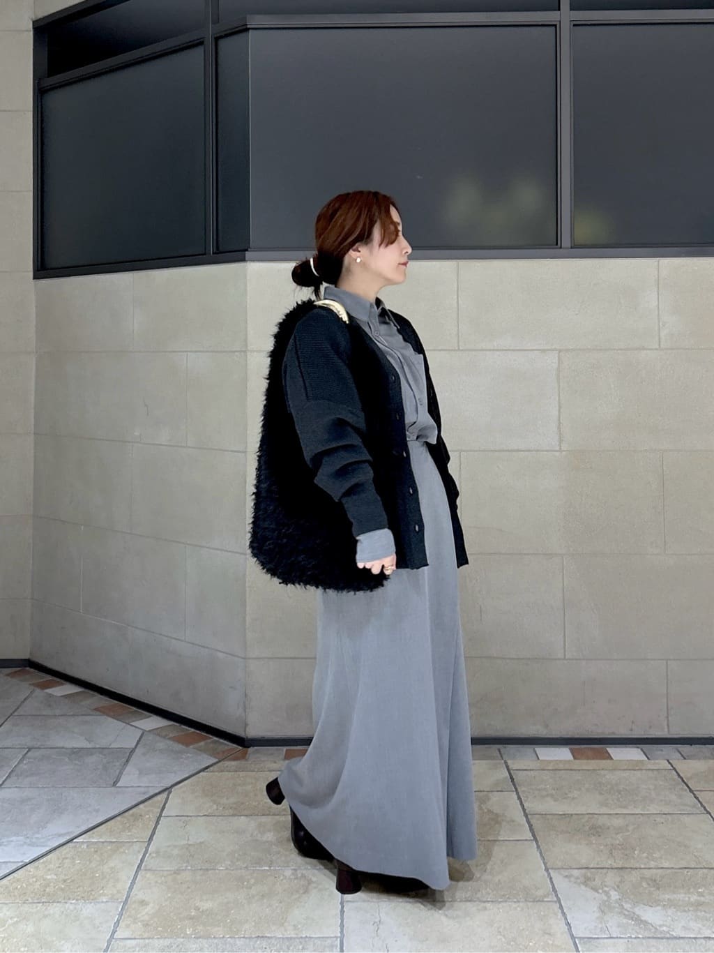 よねさんの「INDIVI｜【再入荷】パネルストレッチショートブーツ」を使ったコーディネート
