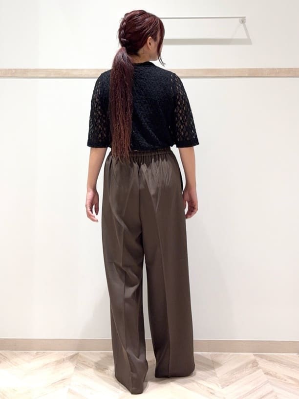 nanaさんの「SHOO･LA･RUE｜【S-LL/5分袖】大人の抜け感 襟付きレーストップス」を使ったコーディネート