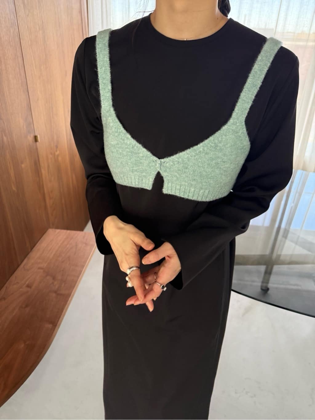 miyu maesakaさんの「CODE A｜M long one piece」を使ったコーディネート