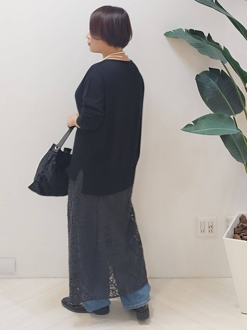 s u g iさんの「UNTITLED｜【レイヤード◎】レースキャミドレス」を使ったコーディネート
