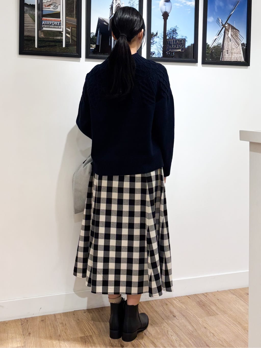 Ririkaさんの「Dessin｜パール調モチーフコードネックレス」を使ったコーディネート