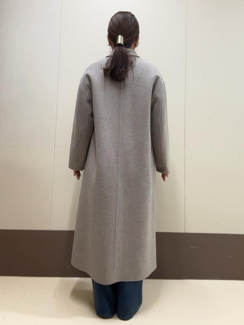 Atsumiさんの「UNTITLED｜【ロング丈/軽やか】テーラード　リバーコート」を使ったコーディネート