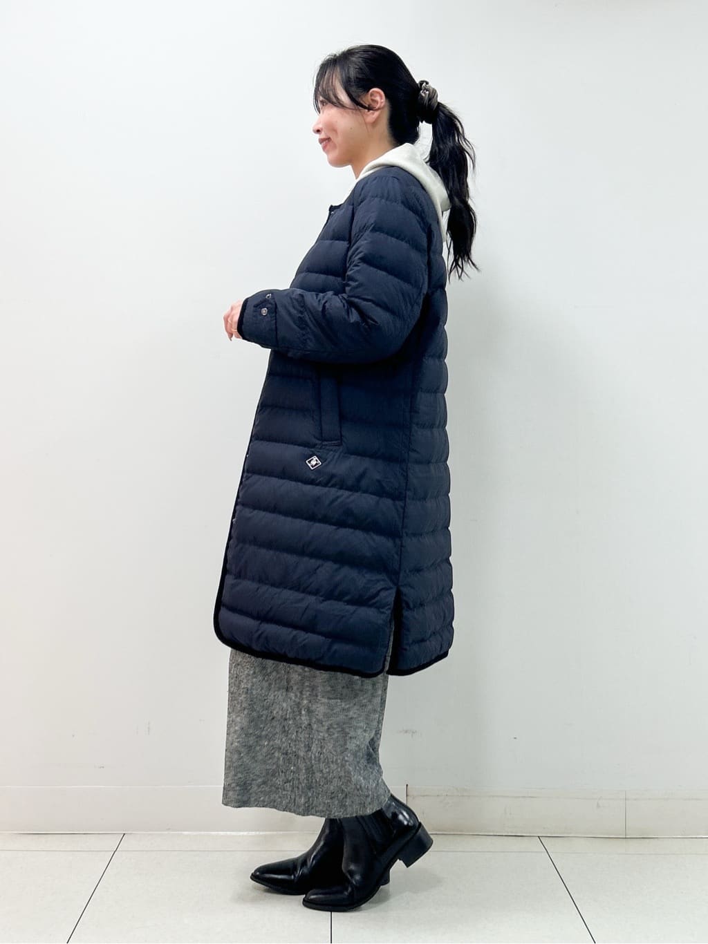 Kaiさんの「Dessin｜【撥水・2WAY】ミュラーダウンコートロング丈」を使ったコーディネート