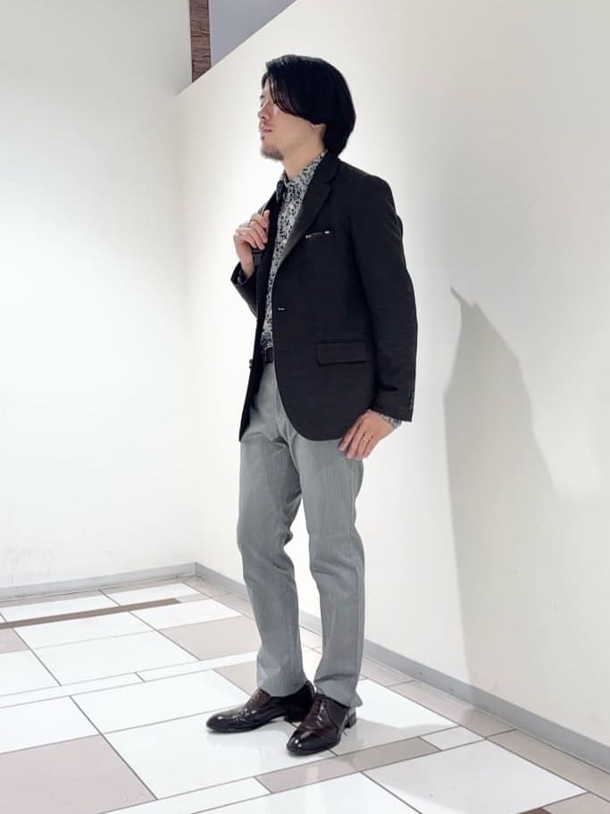 及川さんの「TAKEO KIKUCHI｜【Sサイズ～】ラッセルメッシュ ジャケット」を使ったコーディネート