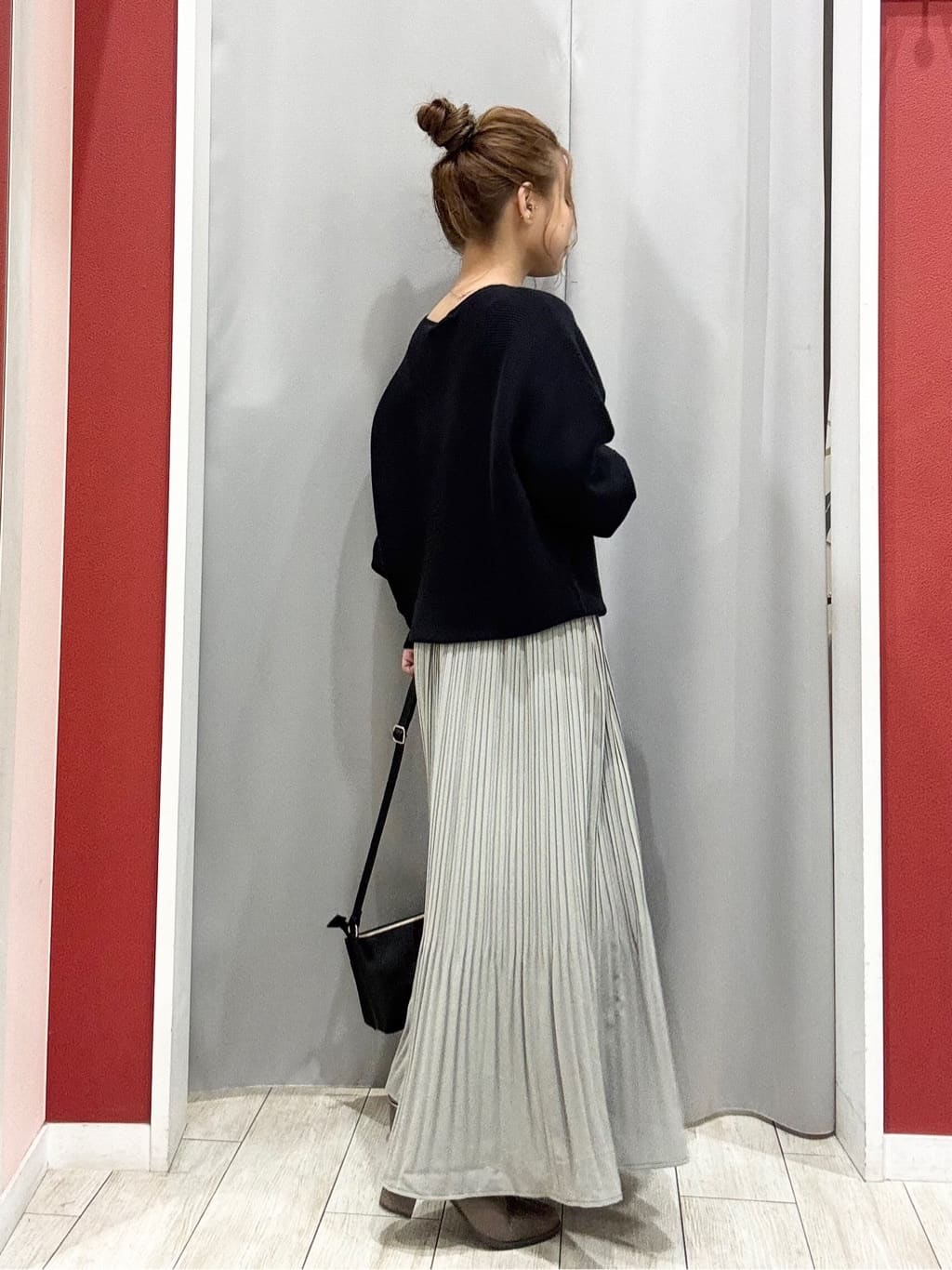shioさんの「SHOO･LA･RUE｜【S-LL】上品さを纏う やわらかフェイクスエード ミドル丈ブルゾン」を使ったコーディネート