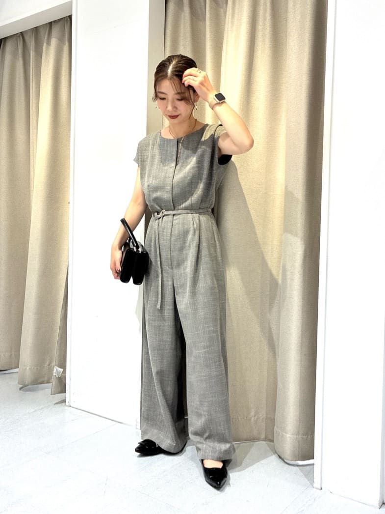 Rinさんの「UNTITLED｜【接触冷感/オールインワン/洗える】梳毛調合繊コンビネゾン」を使ったコーディネート