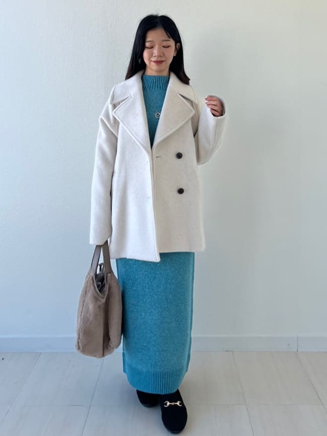 Mori Moriさんの「index｜ラメスパンコールナロースカート／セットアップ対応可【洗濯機OK】」を使ったコーディネート
