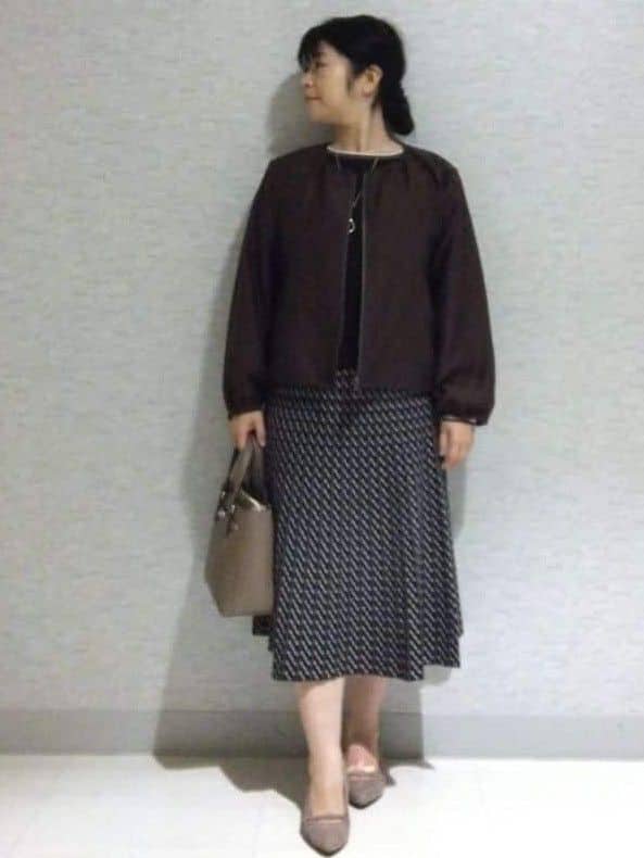 sakoさんの「Reflect｜【ライトアウター／ゆったり羽織れる／気軽な羽織りに◎】ライトブルゾン」を使ったコーディネート