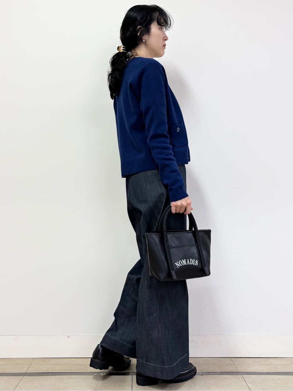 YOKOTAさんの「DRESSTERIOR｜◆【洗える/カシミヤ混】ウォッシャブルコットンカシミヤカーディガン」を使ったコーディネート