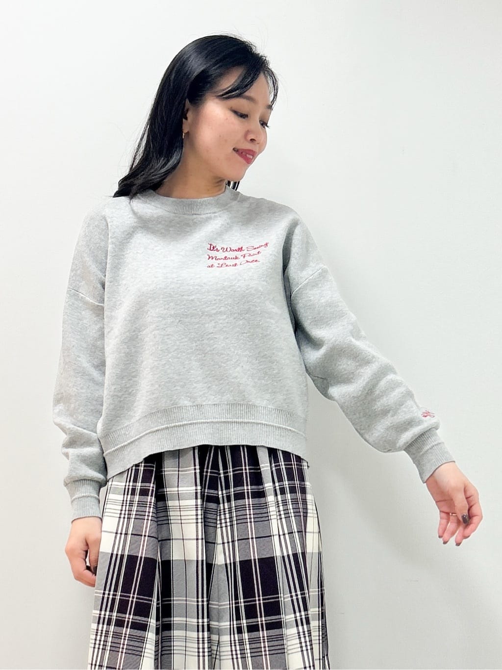 Kaiさんの「Dessin｜【セットアップ可・洗える】マシュマロスウェードジップブルゾン」を使ったコーディネート