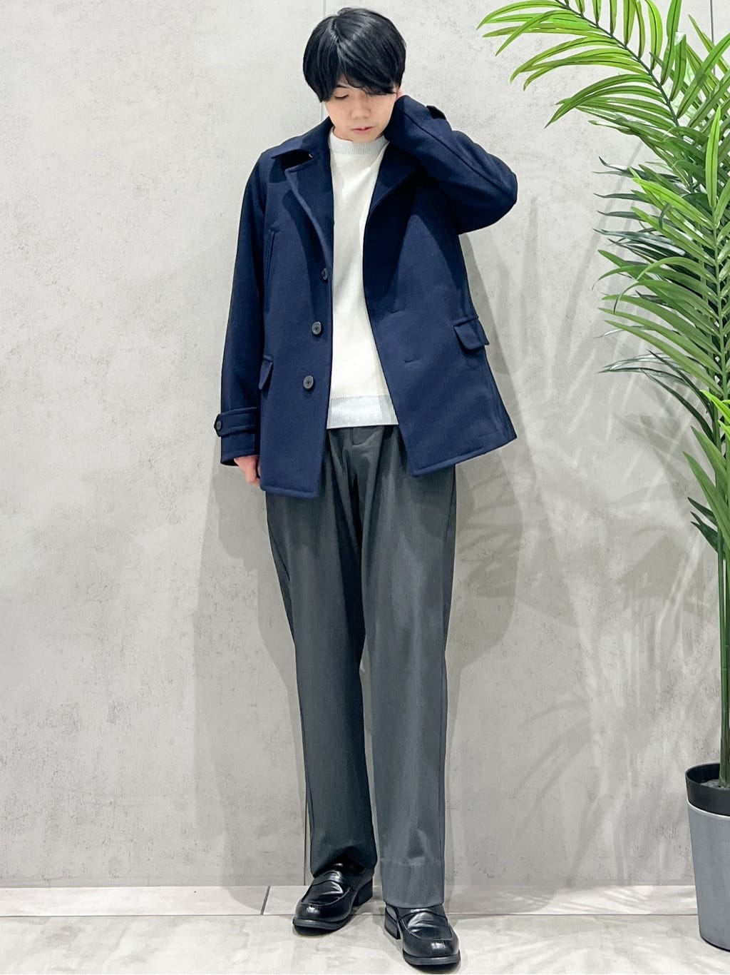 SHI-MAさんの「THE SHOP TK｜ウーリックシングルPジャケット」を使ったコーディネート