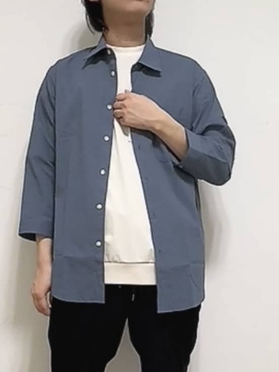 溝端佑太朗さんの「TAKEO KIKUCHI｜【COOL CITY WEAR】テーラードTシャツ /接触冷感」を使ったコーディネート