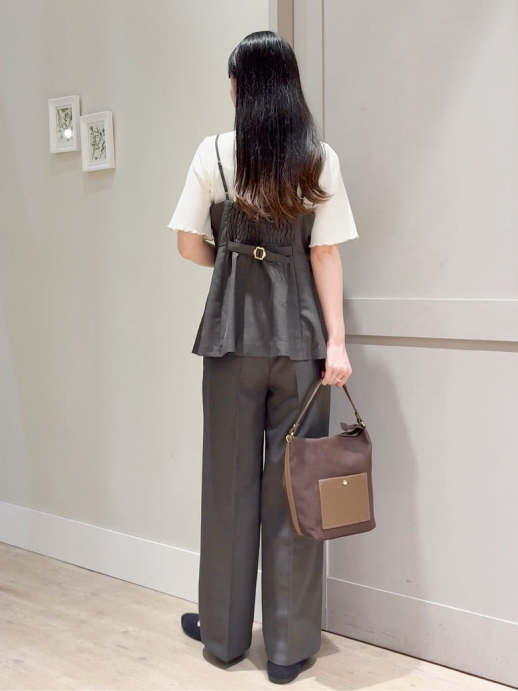 Mayuさんの「grove｜【カセット服】主役級キャミビスチェ」を使ったコーディネート