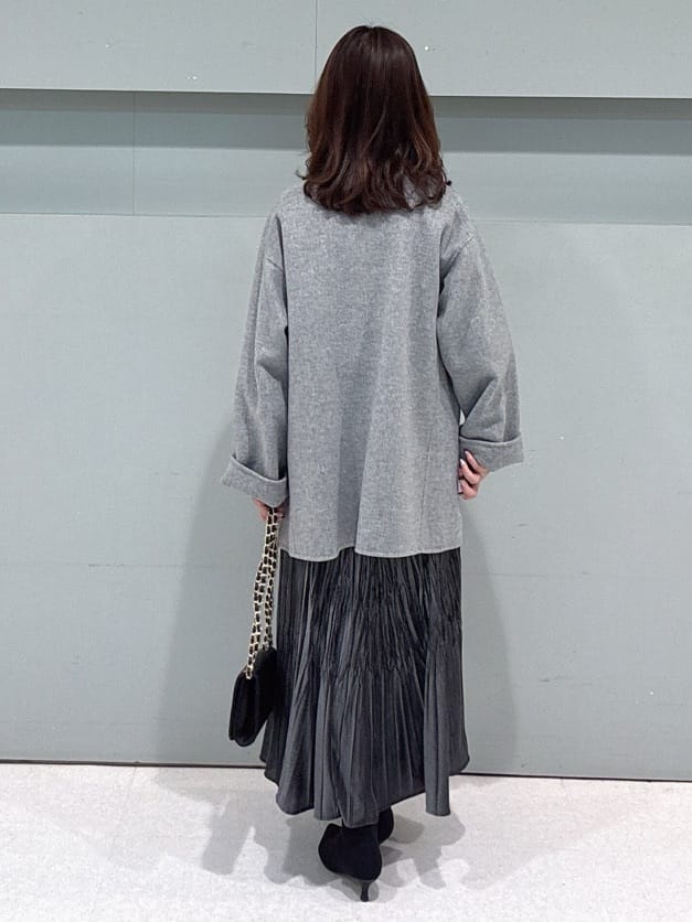 makiさんの「UNTITLED｜【ミディ丈/軽やか】セミラグランリバー コート」を使ったコーディネート