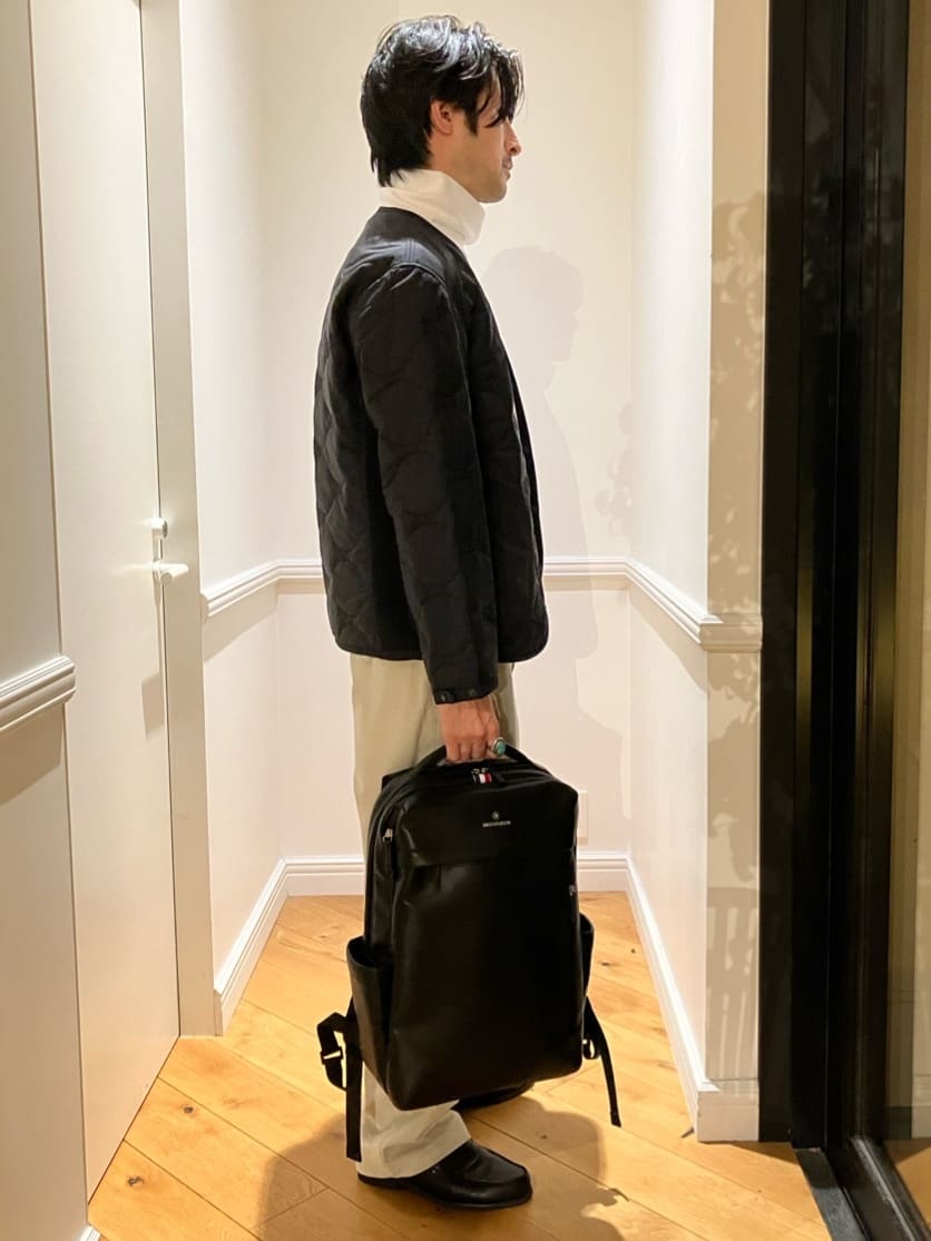 junyaさんの「DRESSTERIOR｜◆キルティング ライナージャケット」を使ったコーディネート