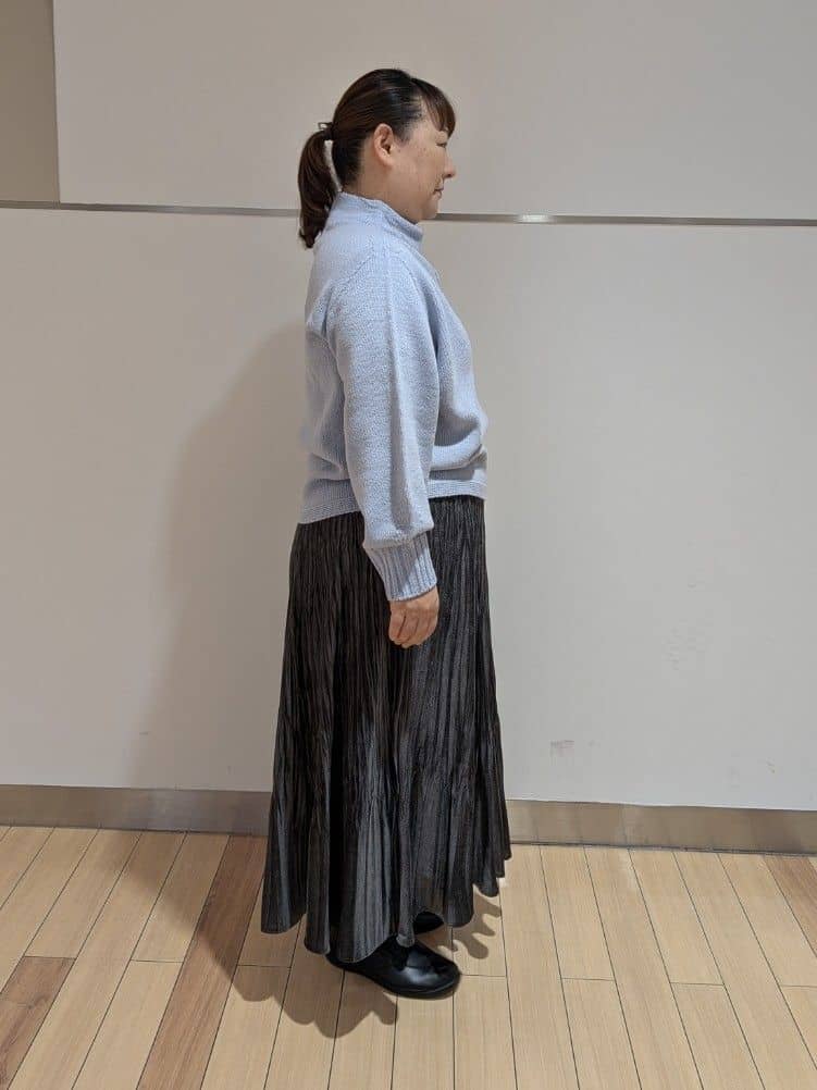 TAKAさんの「UNTITLED｜【洗える】スポンディッシュ ボトルネックニット」を使ったコーディネート