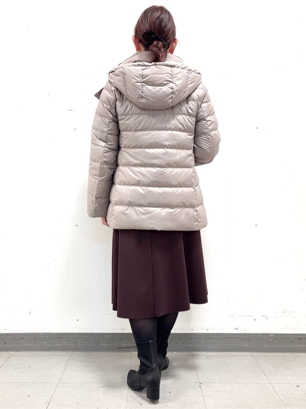 keiさんの「Reflect｜【SS-4Lサイズ】フーデッドミドルダウンコート」を使ったコーディネート