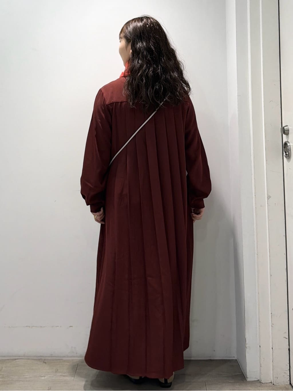 sumicaさんの「OPAQUE.CLIP｜バックプリーツワンピース【洗濯機OK】」を使ったコーディネート