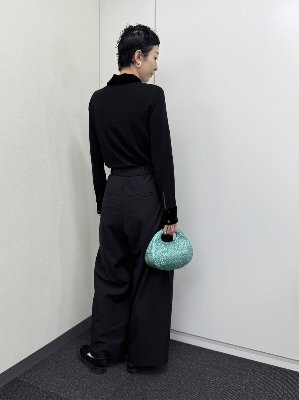 Kさんの「HIROKO HAYASHI｜GIRASOLE PIPERITA（ジラソーレ ピペリータ）クロワッサンバッグ」を使ったコーディネート