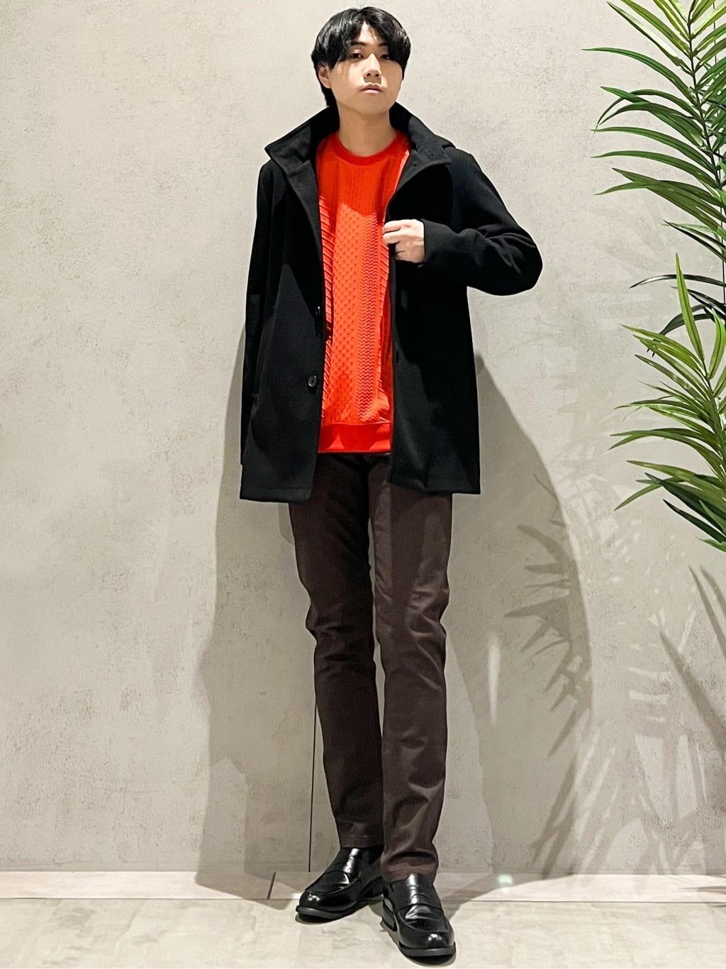 SHI-MAさんの「THE SHOP TK｜【無地に飽きた方へ】ふくれジャカードスウェット　洗濯機OK/6色展開/ユニセックスでおすすめ！」を使ったコーディネート