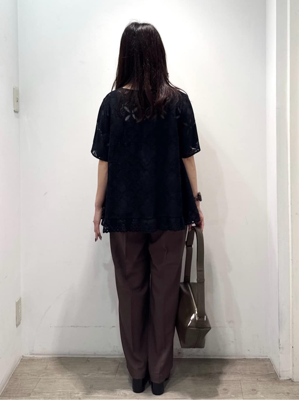 yuicciさんの「OPAQUE.CLIP｜レースフレアブラウス【洗濯機洗い可】」を使ったコーディネート