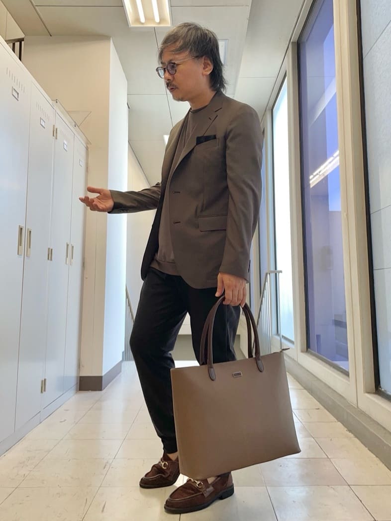 MAKOTO AIさんの「TAKEO KIKUCHI｜【COOL CITY WEAR】アーバンクール ジャケット /接触冷感・吸水速乾」を使ったコーディネート