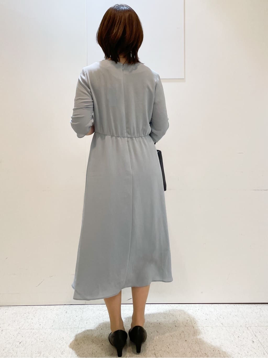 めいさんの「Reflect｜【吸水速乾／防しわ】シルキープリーツワンピース」を使ったコーディネート
