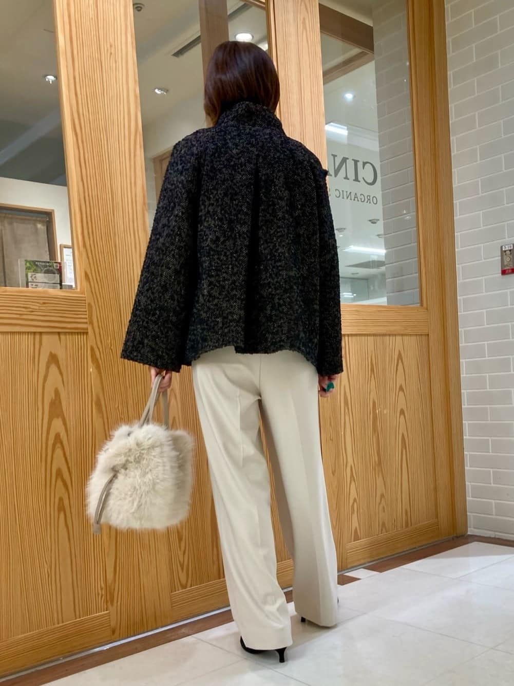 ゆうさんの「UNTITLED｜【8色展開/洗える】ウールカシミヤ ハイネックニット」を使ったコーディネート