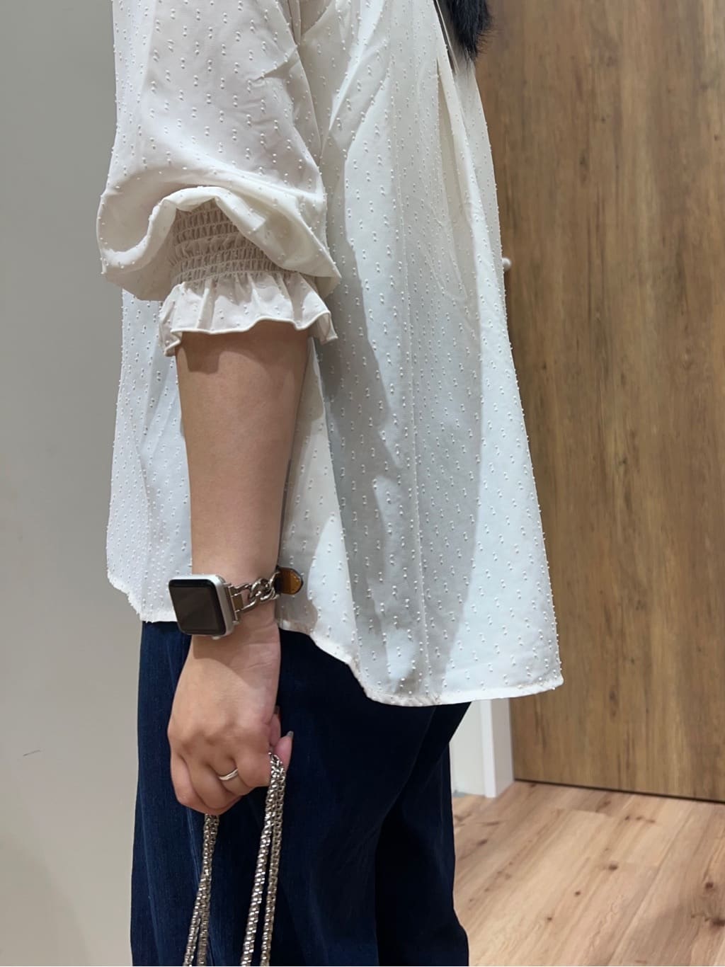 Reinaさんの「grove｜【人間工学】つつまれフィットバレエシューズ （抗菌防臭加工裏地使用）」を使ったコーディネート