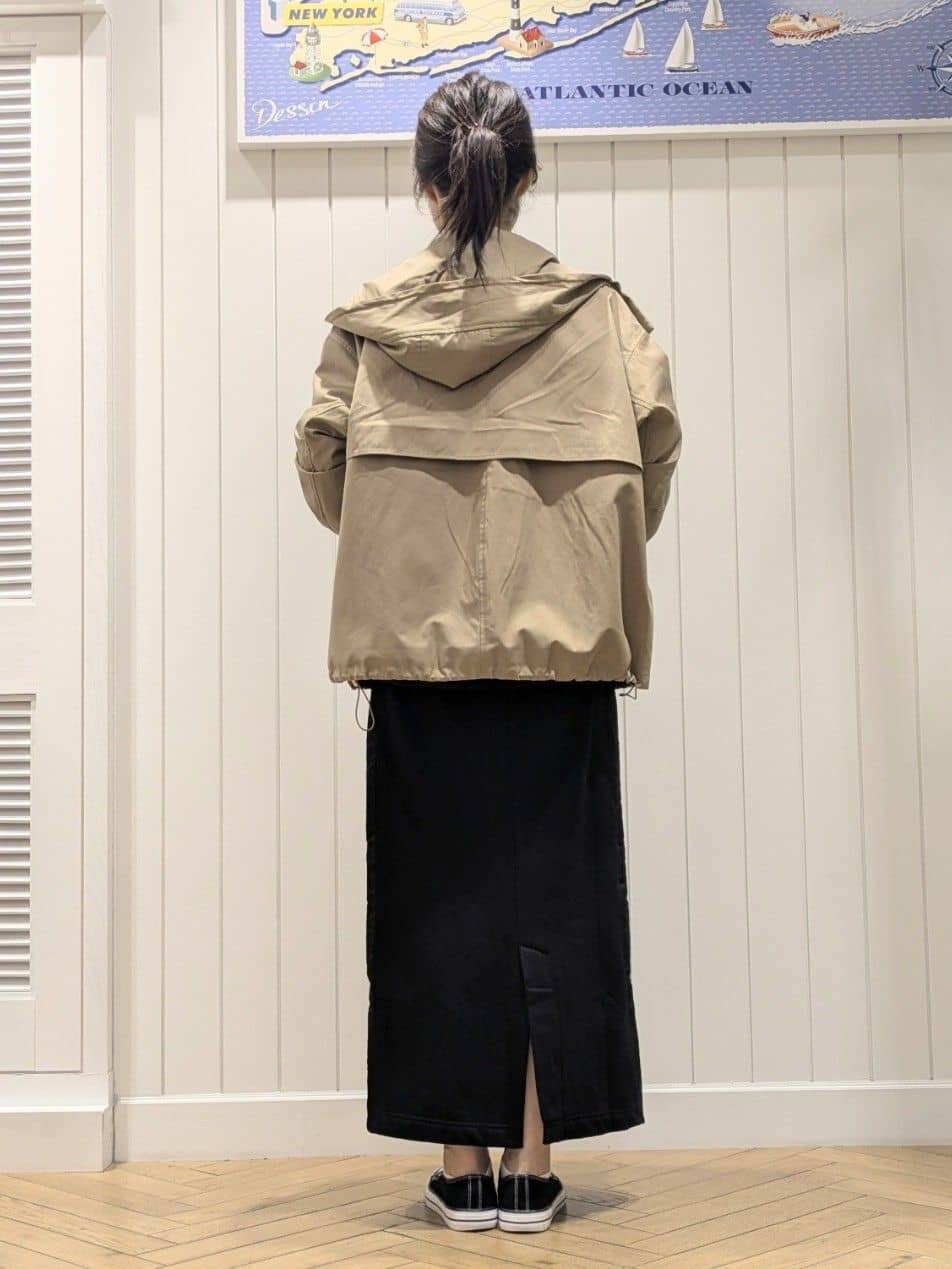 keikoさんの「Dessin｜【セットアップ可/ウエストゴム】裏毛Iラインスカート」を使ったコーディネート