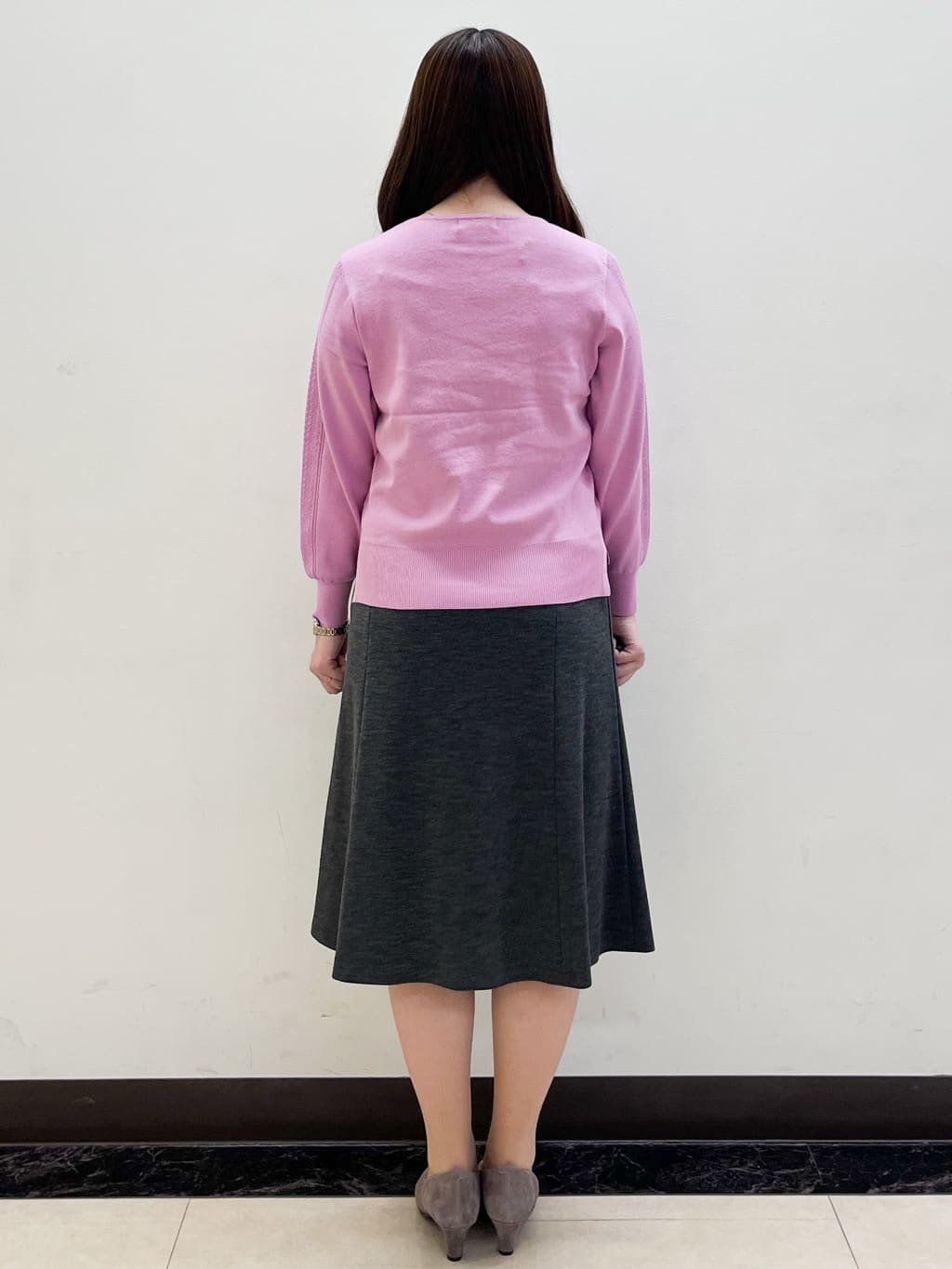 mikikoさんの「Reflect｜【SS-4Lサイズ】匠ソフトフレアスカート」を使ったコーディネート